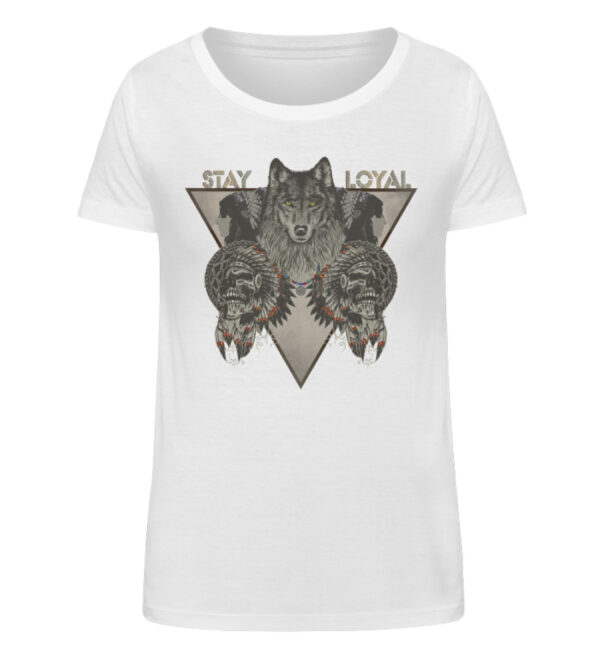 Stay Loyal.  - Damen Organic Shirt – Bild 3