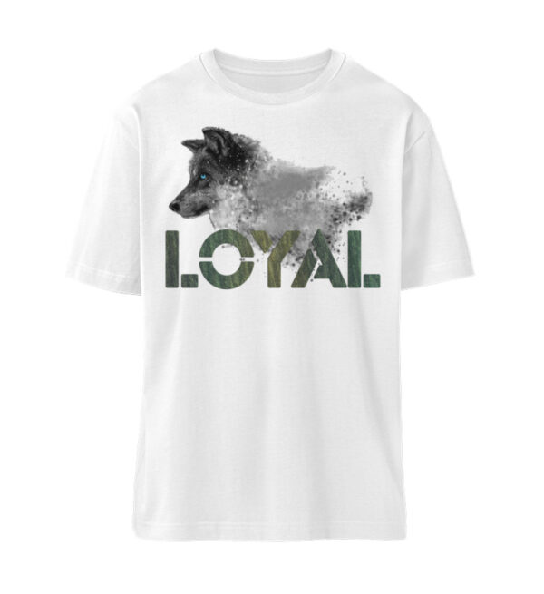 Loyal Wolf - Wood - Organic Oversized Shirt ST/ST-3