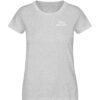 liebe gewinnt. - white  - Damen Organic Melange Shirt – Bild 2