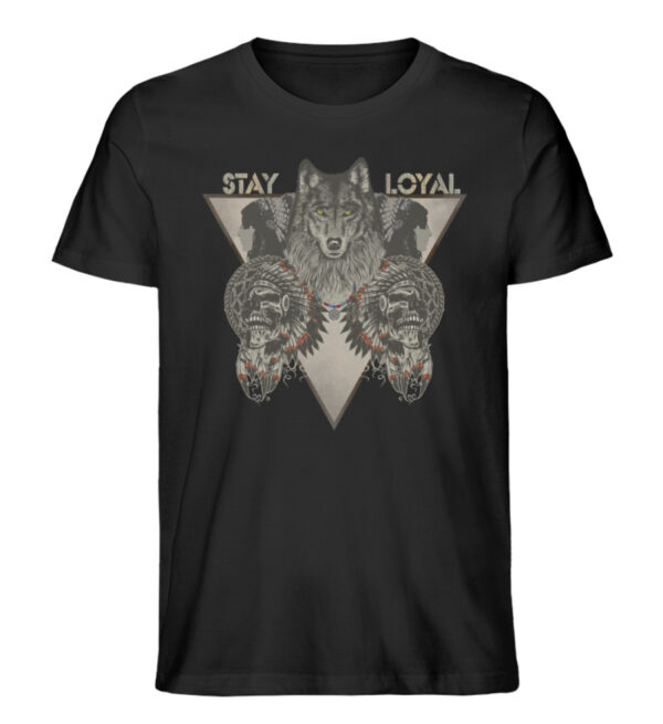 Stay Loyal.  - Herren Premium Organic Shirt – Bild 2