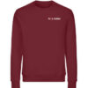 Lives Matter Logo in weiß - Unisex Organic Sweatshirt-6883