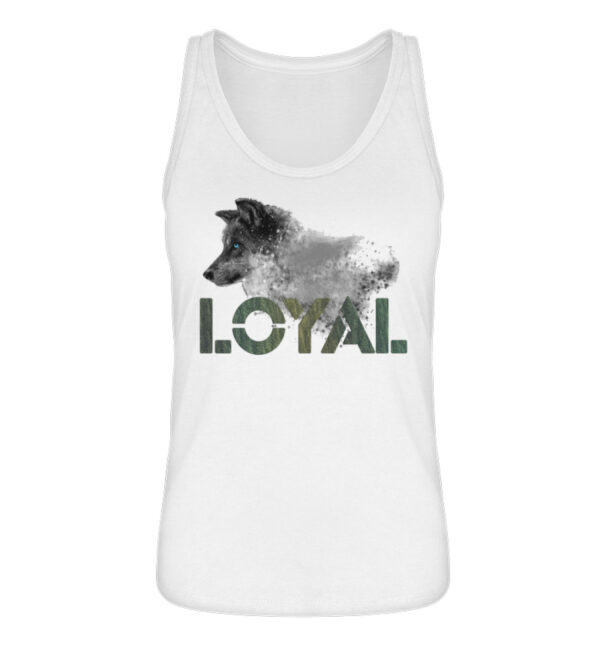 Loyal Wolf - Wood - Damen Premium Organic Tanktop ST/ST-3