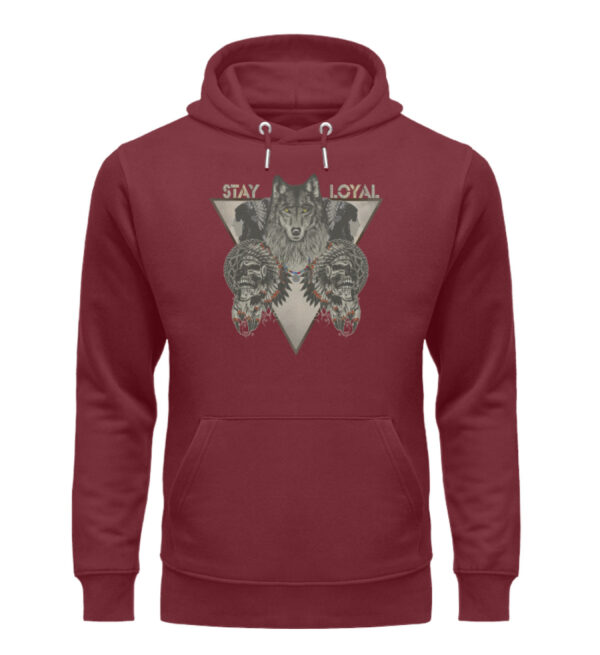 Stay Loyal.  - Unisex Organic Hoodie – Bild 2