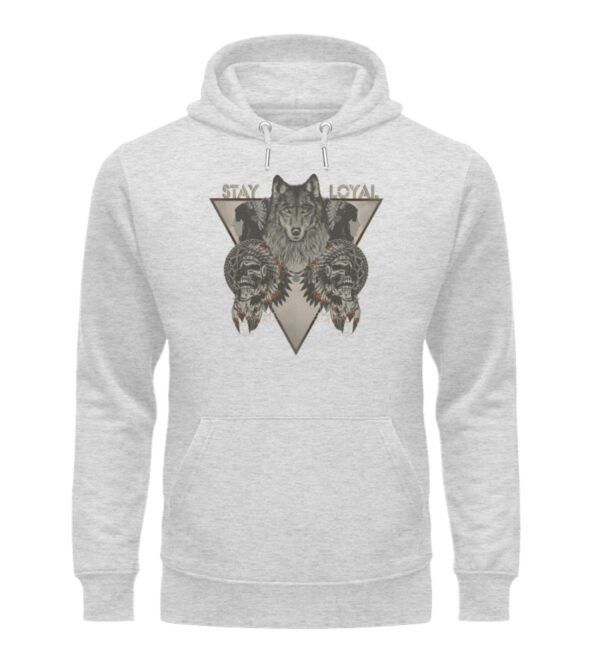 Stay Loyal.  - Unisex Organic Hoodie – Bild 3