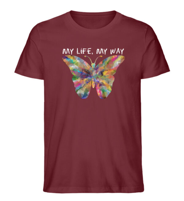 My life, my Way  - Herren Premium Organic Shirt – Bild 2