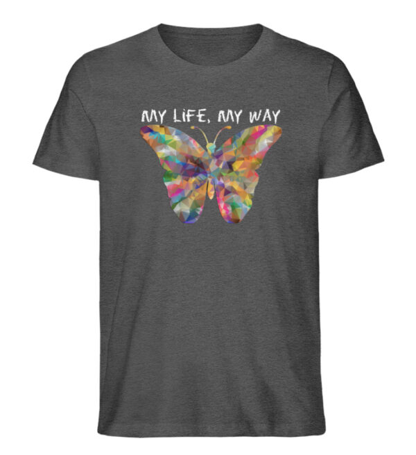 My life, my Way  - Herren Premium Organic Shirt – Bild 3