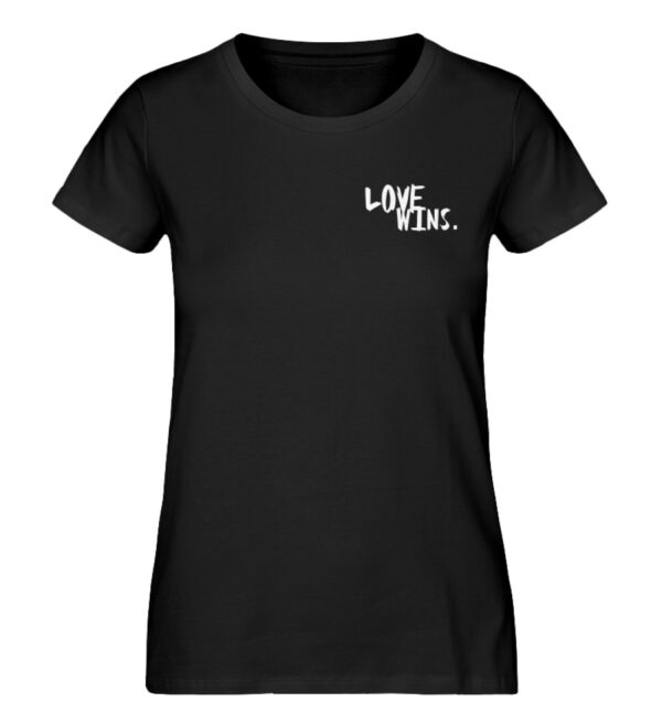 Love Wins.  - Damen Premium Organic Shirt