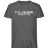 Tiere sind Freunde, kein Futter - Herren Premium Organic Shirt-6896