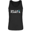 There is no Planet B. - Damen Premium Organic Tanktop ST/ST-16