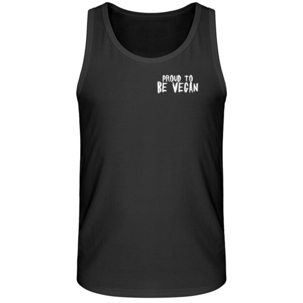 Proud to be Vegan - Herren Organic Tank-Top-16