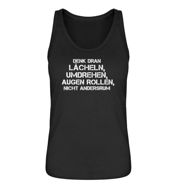 Lächeln, umdrehen, Augen rollen - Damen Premium Organic Tanktop ST/ST-16