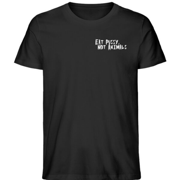 Eat Pussy, not Animals - Herren Premium Organic Shirt-16