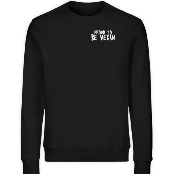 Proud to be Vegan - Unisex Organic Sweatshirt-16