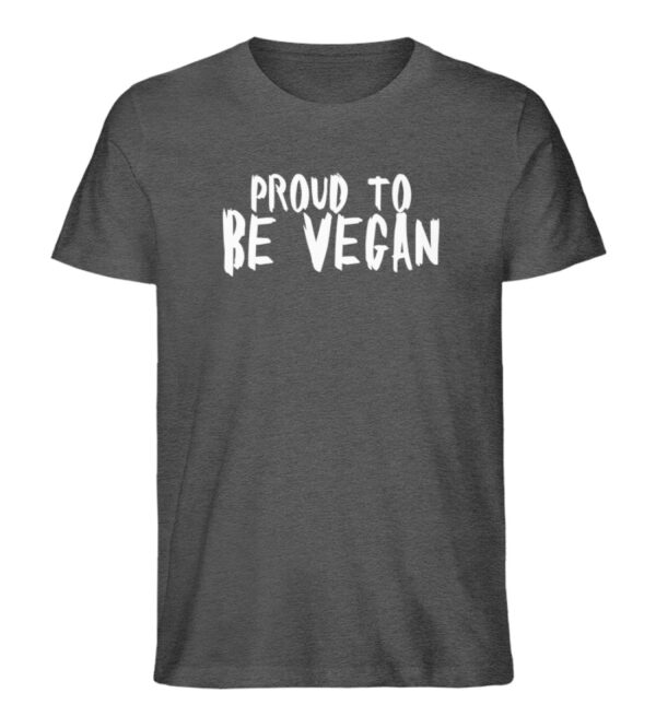 Proud to be Vegan - Herren Premium Organic Shirt-6898