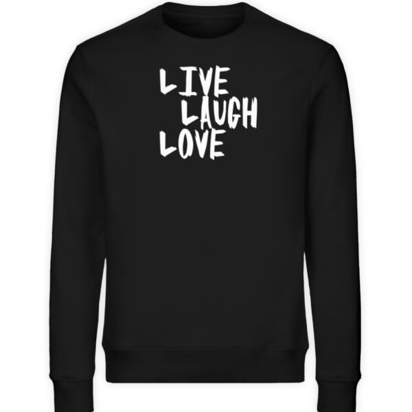 Live, Laugh, Love - Unisex Organic Sweatshirt-16