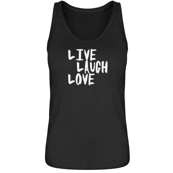 Live, Laugh, Love - Damen Premium Organic Tanktop ST/ST-16