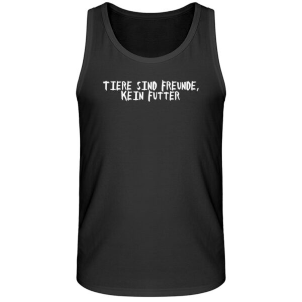 Tiere sind Freunde, kein Futter - Herren Organic Tank-Top-16