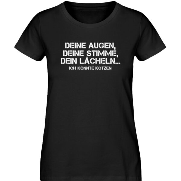 Ich könnte kotzen - Damen Premium Organic Shirt-16