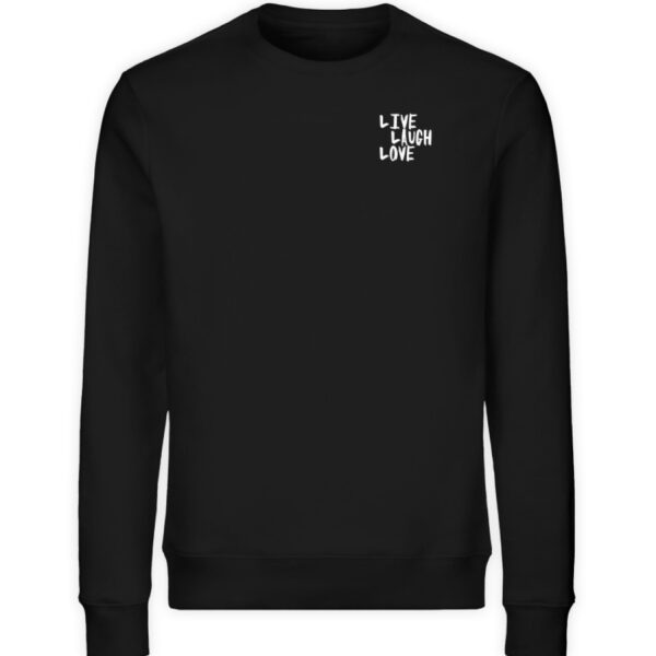 Live, Laugh, Love - Unisex Organic Sweatshirt-16